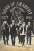 Tommy Flanagan Signed Sons Of Anarchy 36x24 Poster with 5 Characters