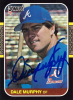 Dale Murphy Signed 1986 Donruss #78 Atlanta Braves Baseball Card