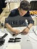 Jon Bernthal Signed Authentic Black Knife with Punisher Skull Logo