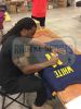 Kevin White Signed West Virginia Navy Custom Jersey