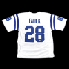 Marshall Faulk Signed Indianapolis White Custom Jersey