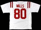 Wesley Walls Signed Ole Miss White Custom Jersey With "CHOF 2014" Inscription