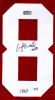 Wesley Walls Signed Ole Miss Red Custom Jersey With "CHOF 2014" Inscription