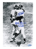 Yogi Berra & Don Larsen Signed New York Yankees Black and White 8x10 Photo