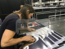 Tom Payne Signed The Walking Dead Unframed 16x20 Spotlight Photo with "Jesus" Inscription