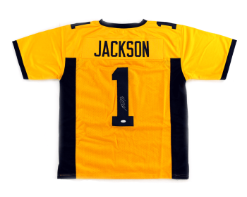 DeSean Jackson Signed California Custom Yellow Jersey