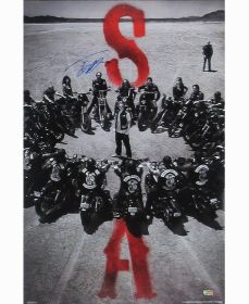 Tommy Flanagan Signed Sons Of Anarchy Circle of Bikes 36x24 Poster