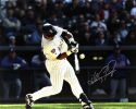 Andres Galarraga Signed Colorado Rockies 16x20 Ball On Bat