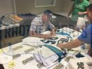 Wesley Walls Signed Carolina Custom White Jersey