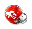 Peyton Manning Signed Denver Broncos Throwback Full Size Orange NFL Helmet