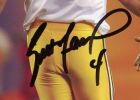 Brett Favre Signed Green Bay Packers Unframed 8x10 NFL Photo - Black Ink With Urlacher
