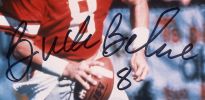 Buck Belue Signed Georgia Bulldogs Unframed 8x10 NCAA Photo - Red Jersey Black Ink