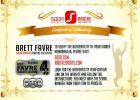 Brett Favre Signed Green Bay Packers Unframed 8x10 NFL Photo - Hall of Fame Speech