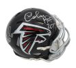 Morten Andersen Signed Atlanta Falcons Speed Mini Helmet with "HOF 2017" Inscription