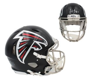Julio Jones Signed Atlanta Falcons Speed Authentic NFL Helmet