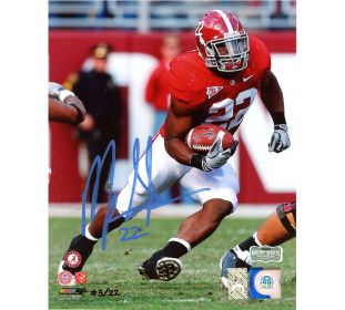 Mark Ingram Signed Alabama Crimson Tide Unframed 8x10 Color Photo - Red Jersey - Limited Edition of 22