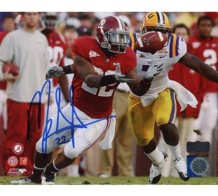 Mark Ingram Signed Alabama Crimson Tide Unframed 8x10 NCAA Photo - Catching vs LSU