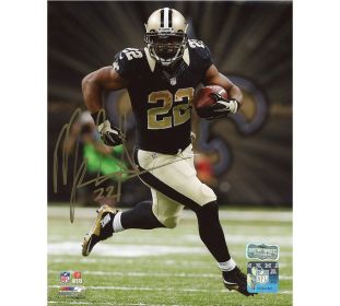 Mark Ingram Signed New Orleans Saints Unframed 8x10 NFL Photo - Black Jersey Running