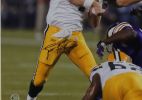 Brett Favre Signed Green Bay Packers Framed 16x20 NFL Photo - 421st Touchdown