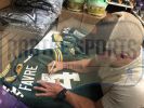 Brett Favre Signed Green Bay Custom Green Jersey with "SB XXXI Champs" Inscription