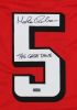 Morten Andersen Signed Atlanta Custom Jersey with Career Stat Embroidery