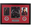 Elodie Yung Signed Daredevil Elektra Framed 8x10 Photo With "Elektra" Inscription - Crossed Daggers