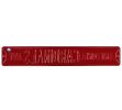 Arizona Cardinals Avenue Officially Licensed Authentic Steel 36x6 Red & Black NFL Street Sign