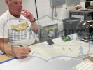 Brett Favre Signed Atlanta Custom Black Jersey