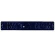 Dallas Cowboys Man Cave Officially Licensed Authentic Steel 36x6 Navy Blue & Silver NFL Street Sign