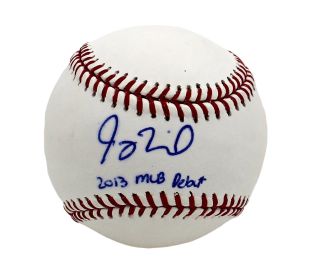 Joey Terdoslavich Signed Atlanta Braves Rawlings Official Major League MLB Baseball with "2013 MLB Debut" Inscription