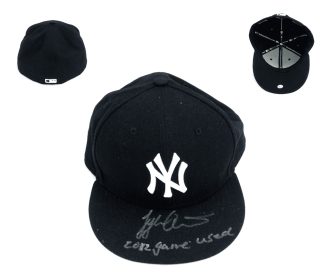 Tyler Austin Signed Game Used New York Yankees Minor League Hat with "2012 Game Used" Inscription