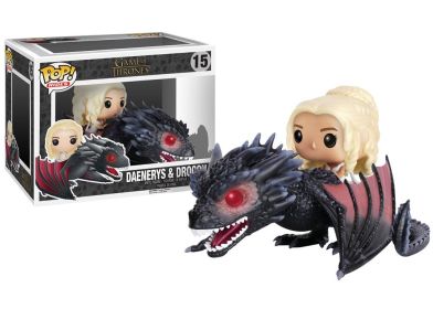 Pop! Rides Game of Thrones Daenerys & Drogon #15 In-Box Action Figure