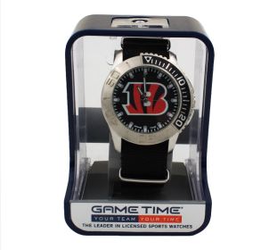 Cincinnati Bengals Officially Licensed NFL Men's Game Time Starter Watch