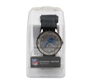 Detroit Lions Officially Licensed Game Time Veteran Series Men's Watch